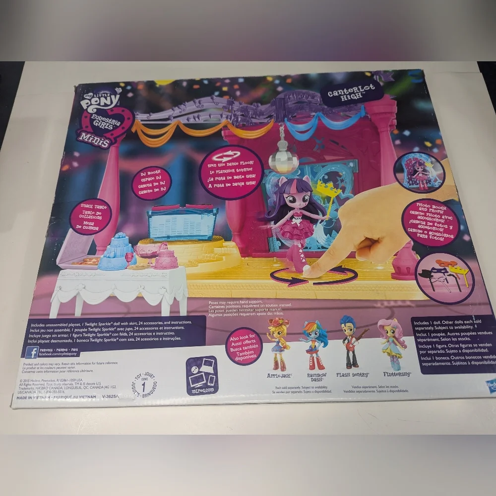 My Little Pony Equestrian Girls Canterlot High Dance Playset New In Box